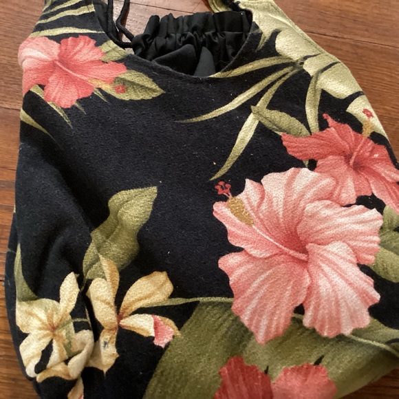 Hawaiian Mailelani barkcloth shoulder bag Kauai, Hawaii - Picture 4 of 7